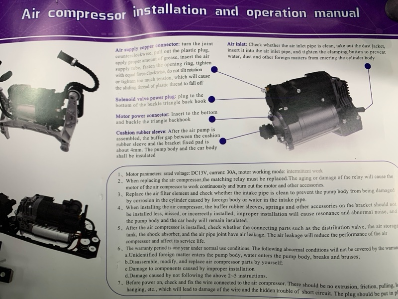 Компрессор подвески Q7 Q5 A8 Cayenne Panamera 2017г-нв 4M 971 958