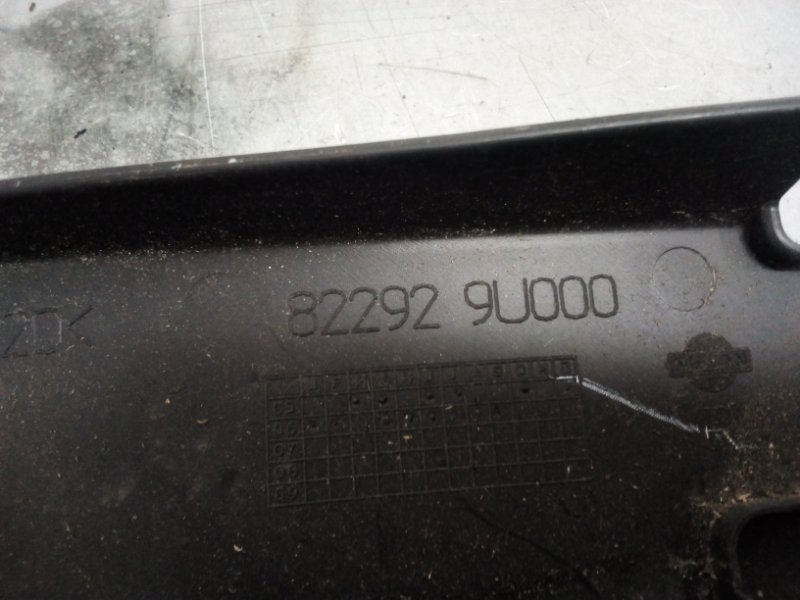 Накладка двери задняя правая Nissan Note E11 Накладка двери задняя правая Nissan Note E11