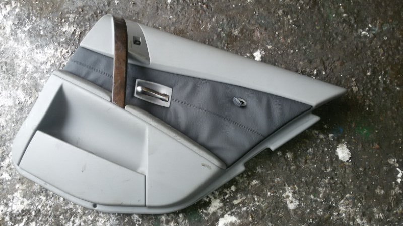 Обшивка двери Bmw 5-Series E60 M54B30 2003 задняя правая