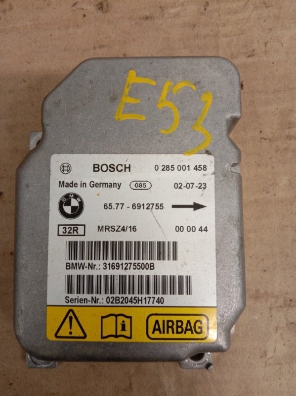 Блок управления air bag Bmw X5 E53 M54B30 2001