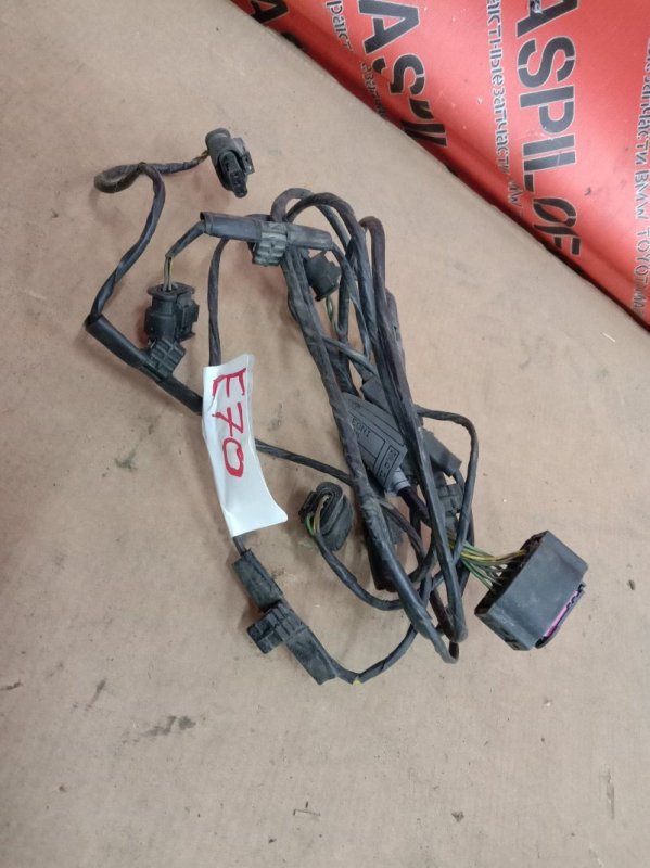 Электропроводка BMW X5 E70 N52B30 2007 передняя (б/у)