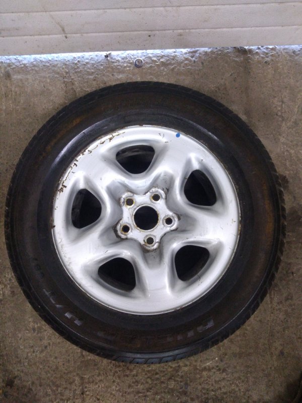 Колесо R16 / 235 / 60 bridgestone 1 5x114.3 штамп.