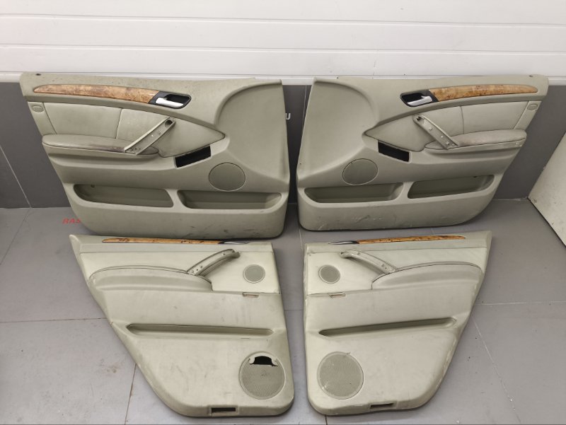 Обшивка двери Bmw X5 E53 M62B44 2001