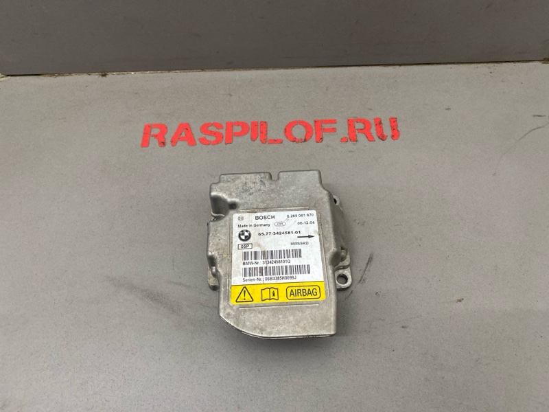 Блок управления air bag Bmw X3 E83 N52B30 2007
