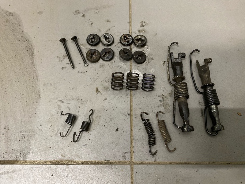 Механизм ручника Toyota Corona Exiv ST200 4S-FE 1996 (б/у)