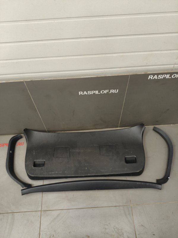 Обшивка двери багажника Toyota Allex NZE121 1NZ-FE 2001 задняя (б/у)