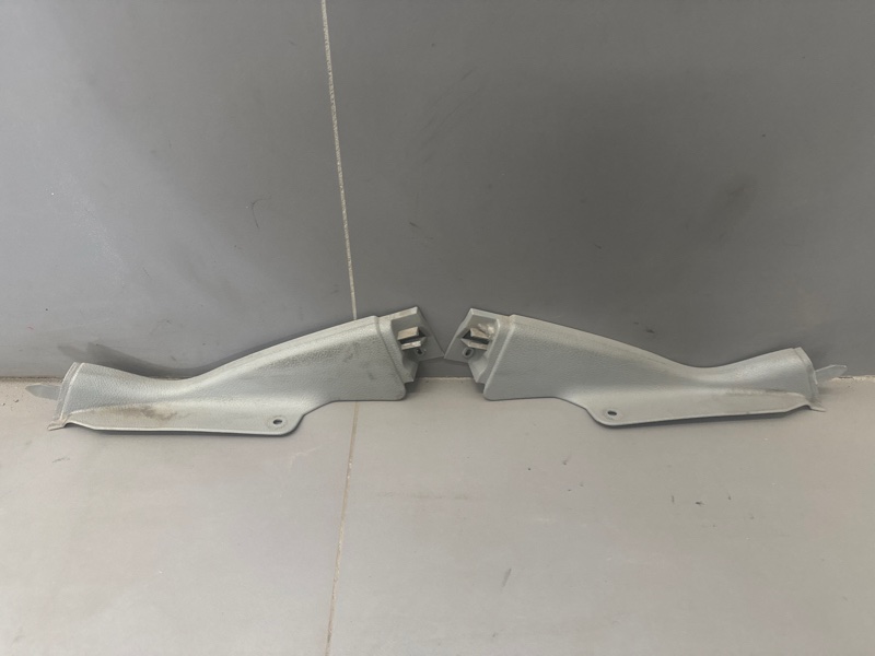 Обшивка стойки кузова Renault Symbol LB K7M 2004 задняя (б/у)