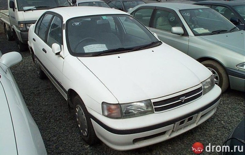 Автомобиль Toyota Corsa EL45 5E-FE 1993 года в разбор