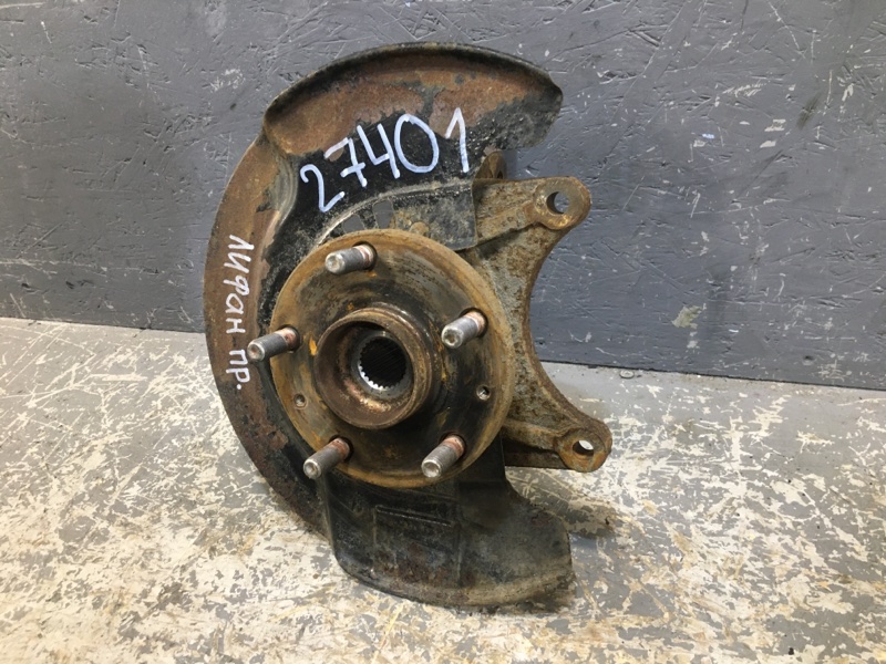 Поворотный кулак передний правый Lifan X60