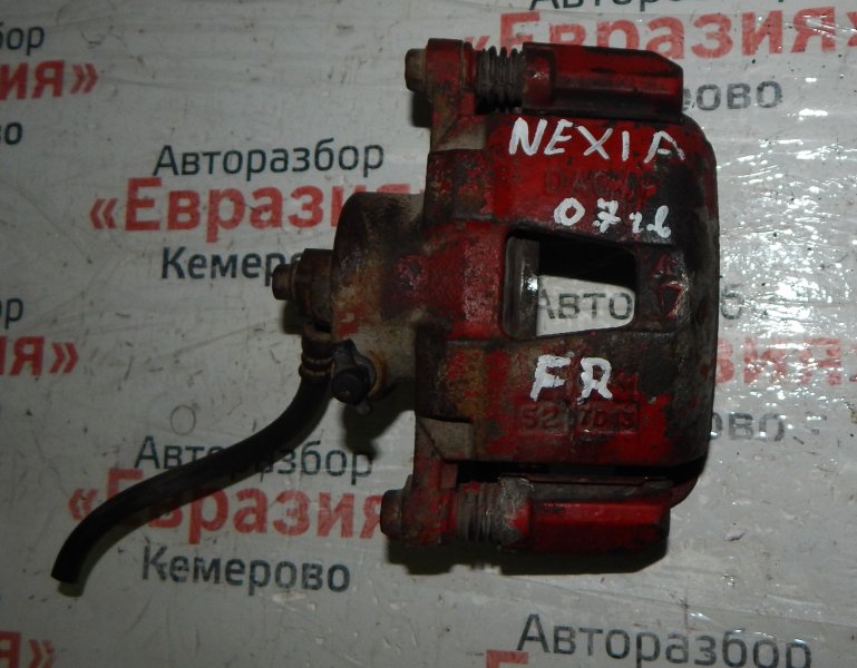 Суппорт тормозной Daewoo Nexia KLETN A15MF 2007 передний правый