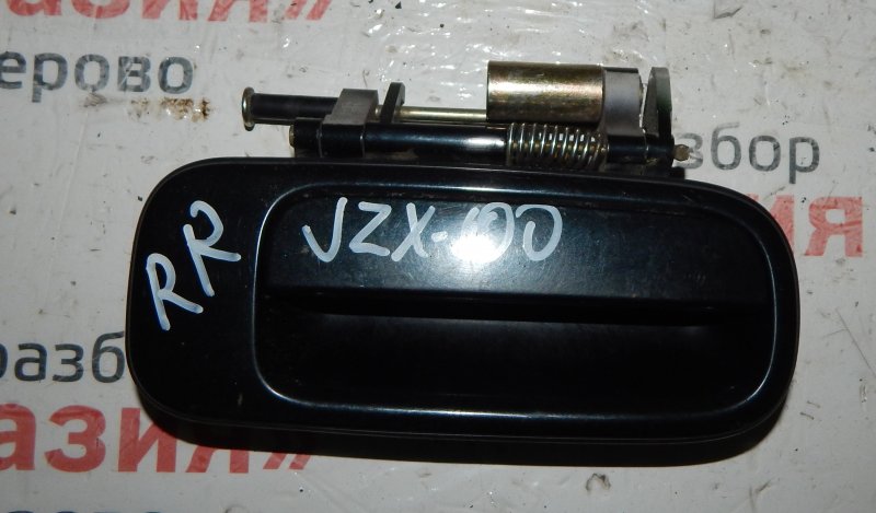 Ручка двери внешняя Toyota Chaser JZX100 1JZGE 1997 задняя правая