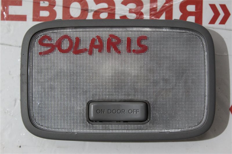 Плафон салона Hyundai Solaris RB G4FA 2016
