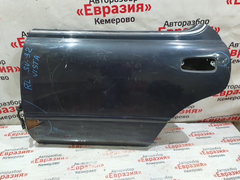 Дверь Toyota Vista SV32 3SFE 1991 задняя левая