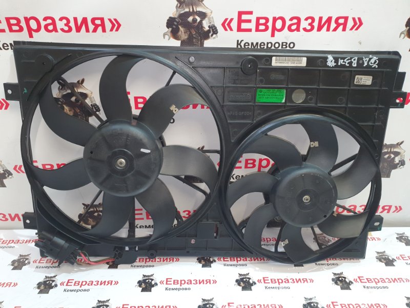 Вентилятор охлаждения радиатора Skoda Superb 3T CDAB 2012