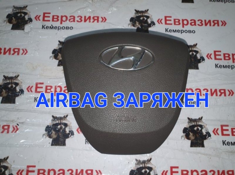 Подушка безопасности водителя Hyundai Solaris RB G4FC 2012 (б/у)