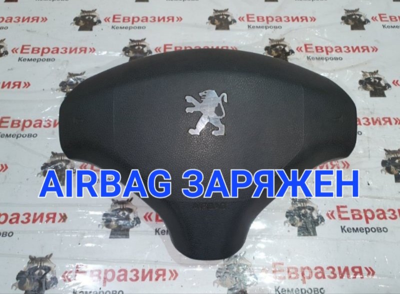 Подушка безопасности водителя Peugeot 408 EP6 2012 (б/у)