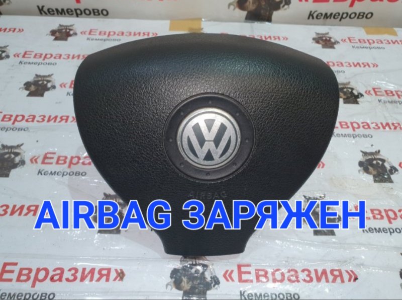 Подушка безопасности водителя Volkswagen Passat 3C2 BLR 2007 (б/у)