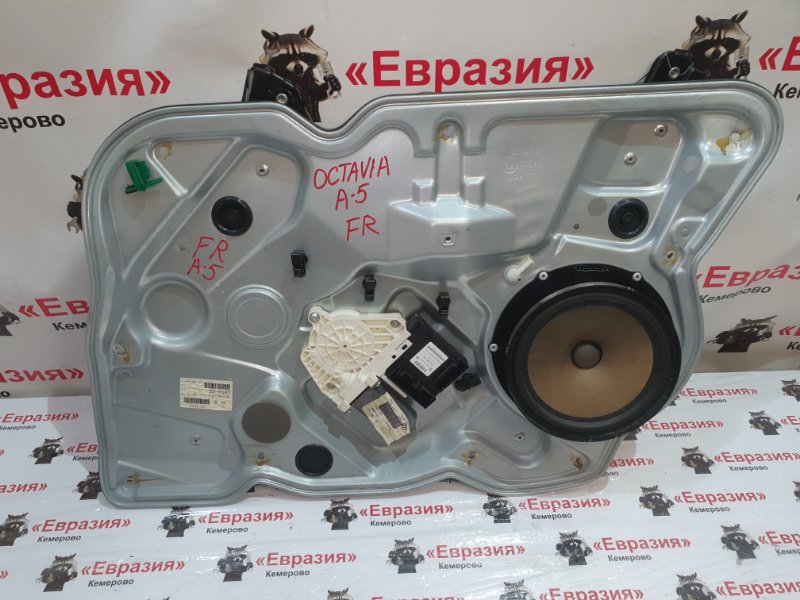 Стеклоподъемник Skoda Octavia 1Z3 BGU 2012 передний правый (б/у)