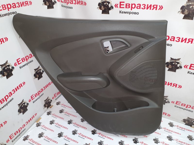 Обшивка двери Hyundai ix35 LM G4KD 2010 задняя левая (б/у)