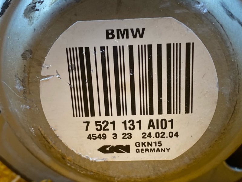 Привод задний правый 5-Series 2004 E60 M54B25 (256S5)