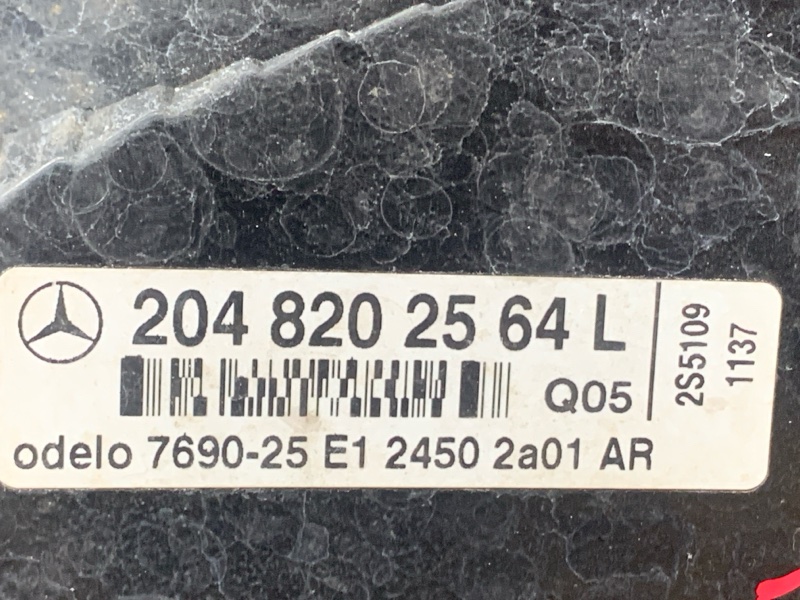 Фонарь задний левый GLK-Class 2010 X204 272.948