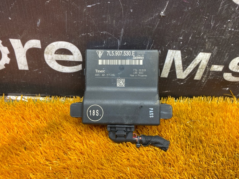 Блок комфорта Porsche Cayenne 2009 957 M4801 7L5907530E контрактная