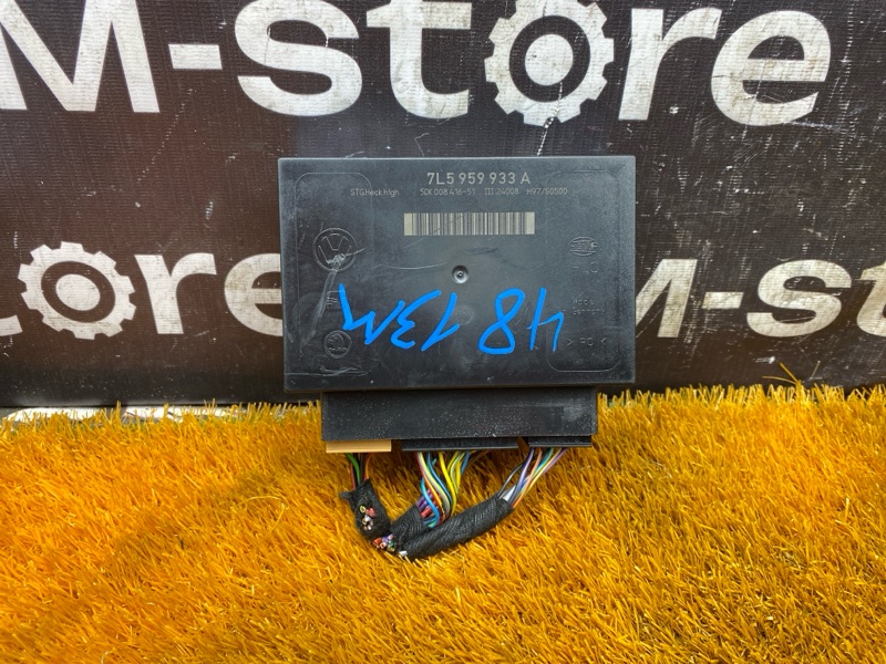 Блок комфорта Porsche Cayenne 2009 957 M4801 7L5959933A контрактная