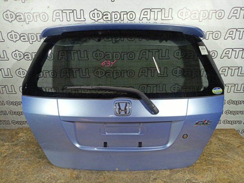 Дверь задняя багажника Honda Fit GD1 L13A 2002 задняя