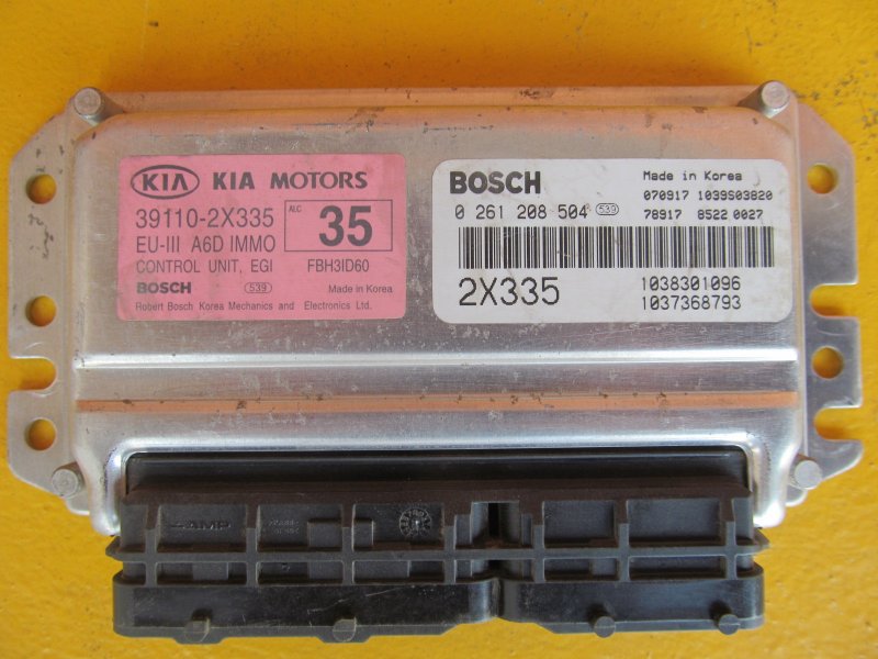 Эбу двс Kia Spectra S6D 2008 Эбу двс Kia Spectra S6D 2008