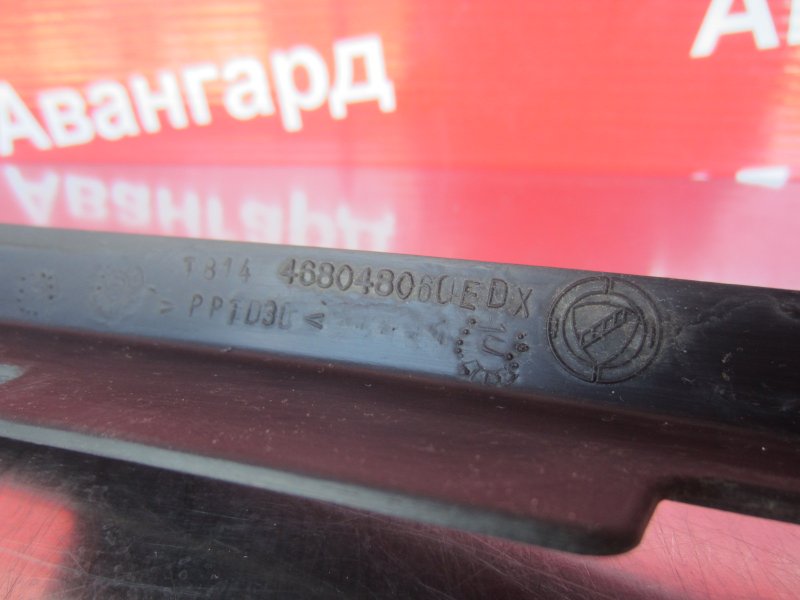 Молдинг стекла передний Albea 2011 350A1000