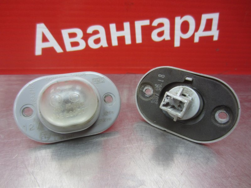 Фонарь подсветки номера задний Hyundai Accent 2007 LC G4EC 92501296 Б/У