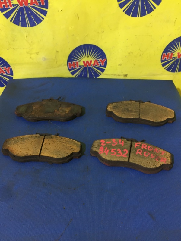 Запчасть колодки тормозные передние LAND ROVER DISCOVERY 2 1998-2004 L318 94D SFP500150 контрактная КОЛОДКИ ТОРМОЗНЫЕ передние LAND ROVER DISCOVERY 2 1998-2004 L318 94D SFP500150 контрактная