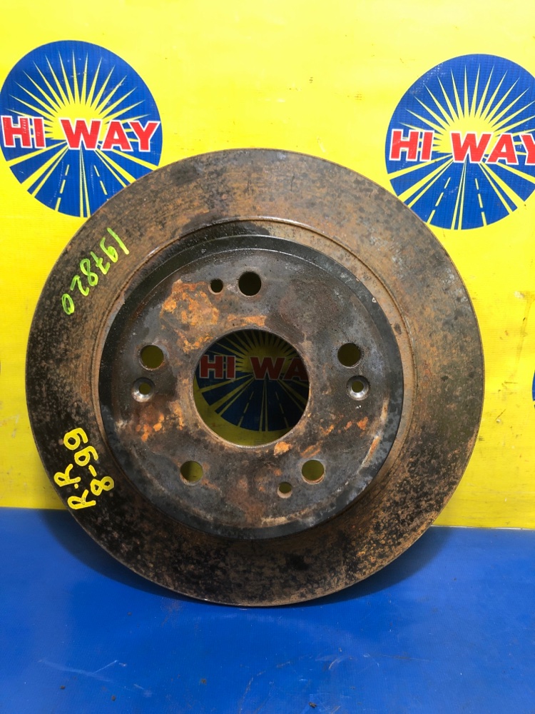 ДИСК ТОРМОЗНОЙ задний HONDA ACCORD 2008 CU2 K24A 42510TA0A00 контрактная