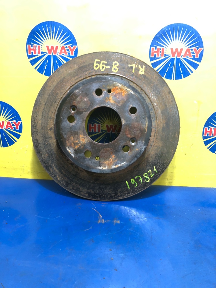 ДИСК ТОРМОЗНОЙ задний HONDA ACCORD 2008 CU2 K24A 42510TA0A00 контрактная