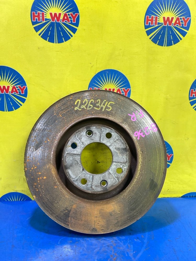 ДИСК ТОРМОЗНОЙ передний CITROEN C4 PICASSO 2010 UD EP6CDT 4246C0 контрактная