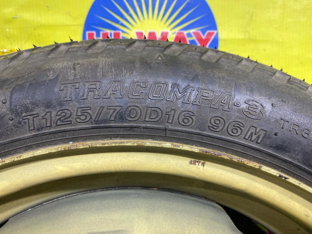 ЗАПАСНОЕ КОЛЕСО WISH 2004 ZNE10 1ZZ-FE ЗАПАСНОЕ КОЛЕСО WISH 2004 ZNE10 1ZZ-FE