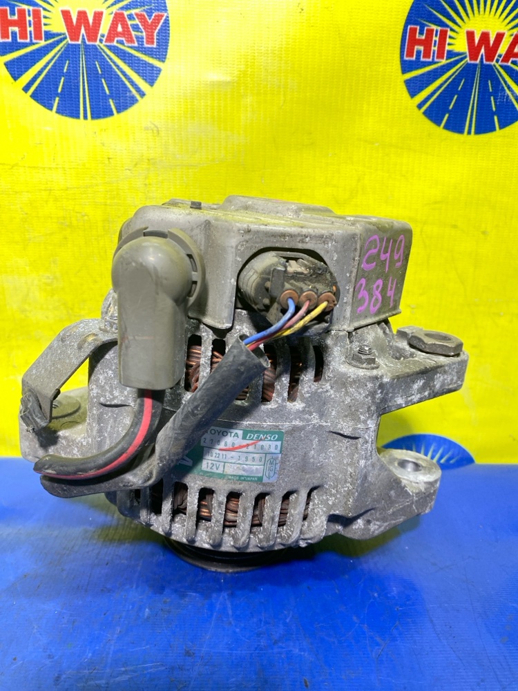 ГЕНЕРАТОР TOYOTA FUNCARGO NCP20 2NZ-FE 2706021030 контрактная