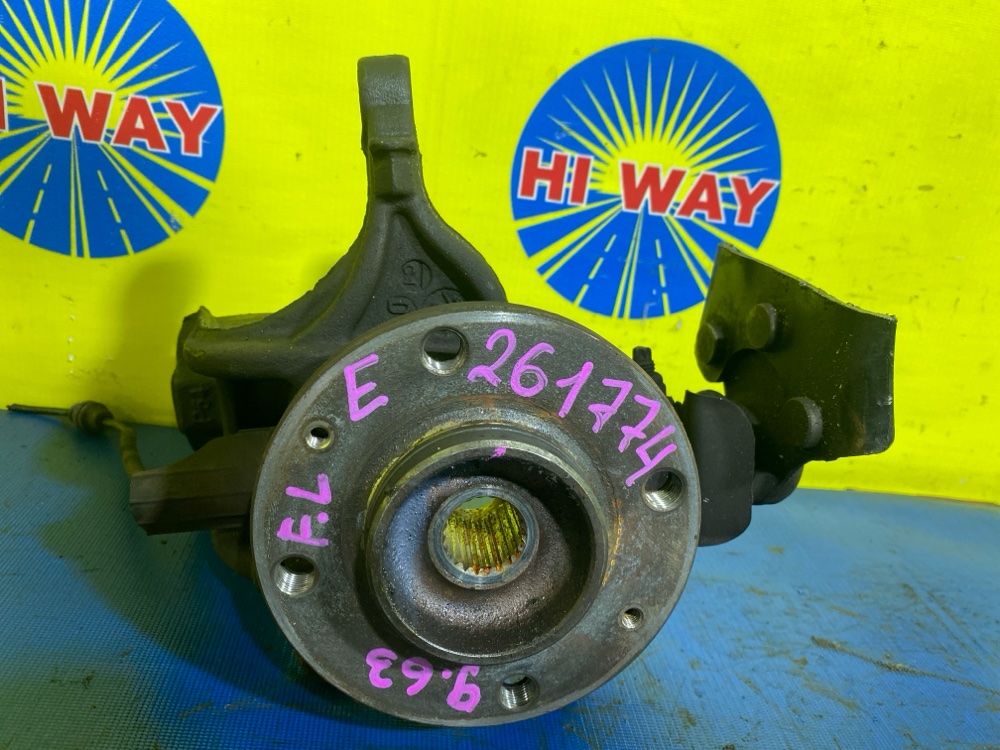 СТУПИЦА передняя левая PEUGEOT 208 2014 A9 EB2 1607557480 контрактная