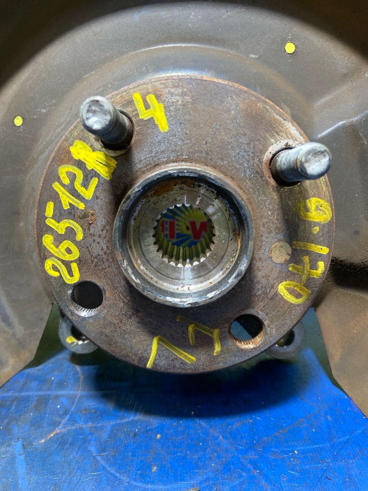 СТУПИЦА передняя левая RAUM 2005 NCZ20 1NZ-FE СТУПИЦА передняя левая RAUM 2005 NCZ20 1NZ-FE