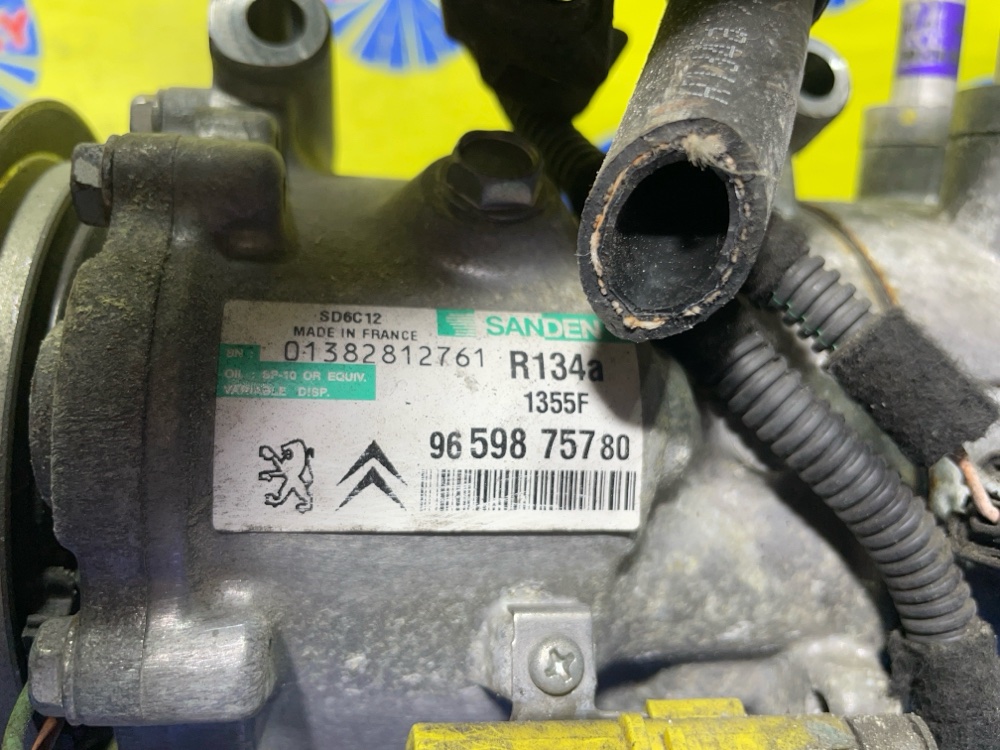 КОМПРЕССОР КОНДИЦИОНЕРА 207 2008 WC EP6