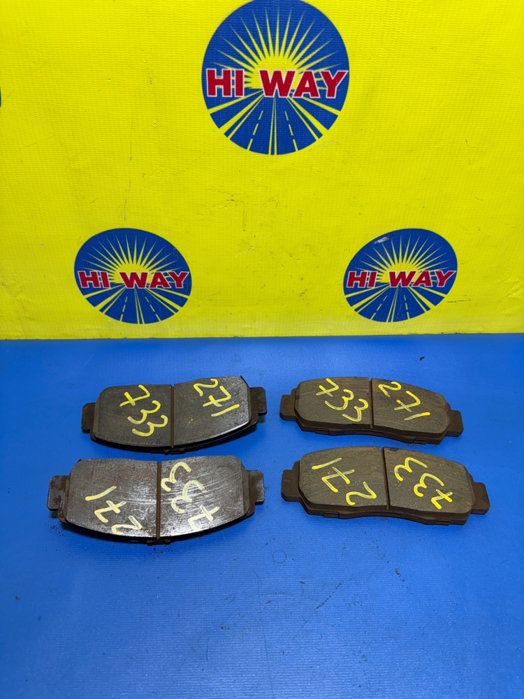КОЛОДКИ ТОРМОЗНЫЕ передние HONDA ACCORD 2008 CU2 K24A 45022SEAJ11 контрактная