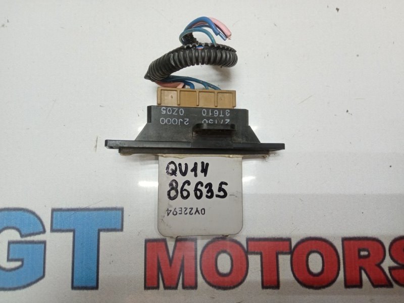 Реостат печки Nissan Bluebird QU14 QG18DE 1999