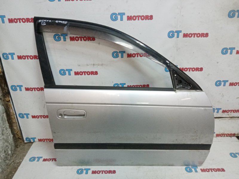 Дверь боковая Toyota Caldina AT211G 7A-FE 1999 передняя правая