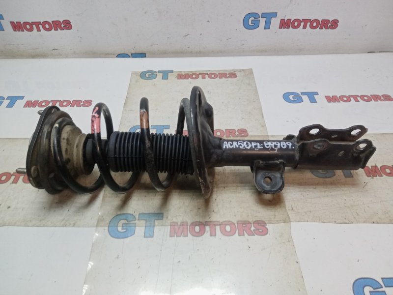 Стойка подвески Toyota Estima ACR50W 2AZ-FE 2010 передняя левая