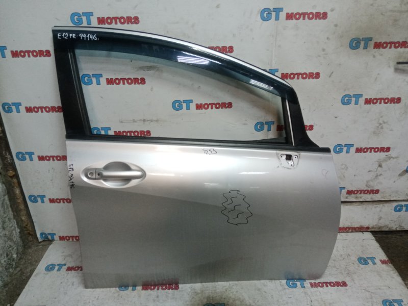 Дверь боковая Nissan Note E12 HR12DDR 2012 передняя правая