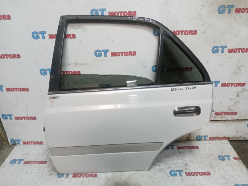 Дверь боковая Toyota Corona Premio ST210 3S-FSE 2001 задняя левая
