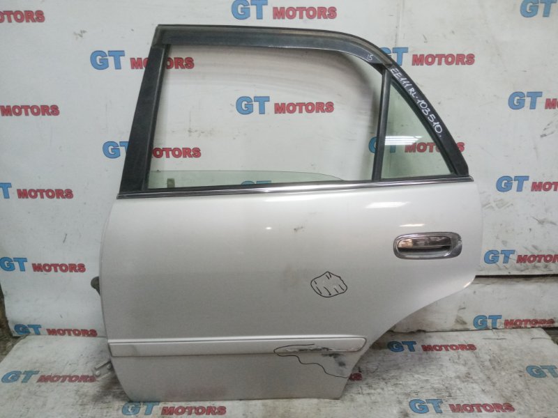 Дверь боковая Toyota Corolla EE111 4E-FE 2000 задняя левая
