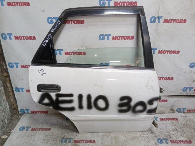 Дверь боковая Toyota Sprinter AE110 5A-FE 2000 задняя правая