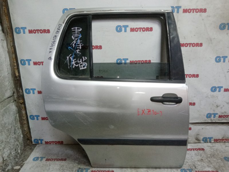 Дверь боковая Toyota Raum EXZ10 5E-FE 2001 задняя правая