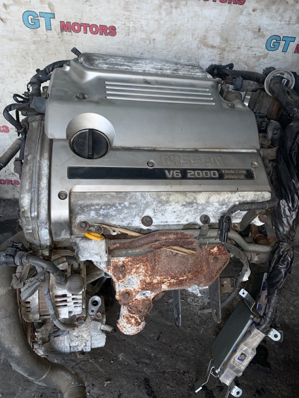 Двигатель Nissan Cefiro A32 VQ20DE 1995